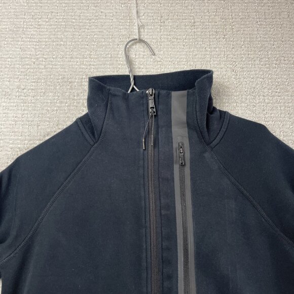 Nike Sportswear Tech Fleece Moto Cape Jacket Women's Size S Black 642688-011 - Picture 2 of 16